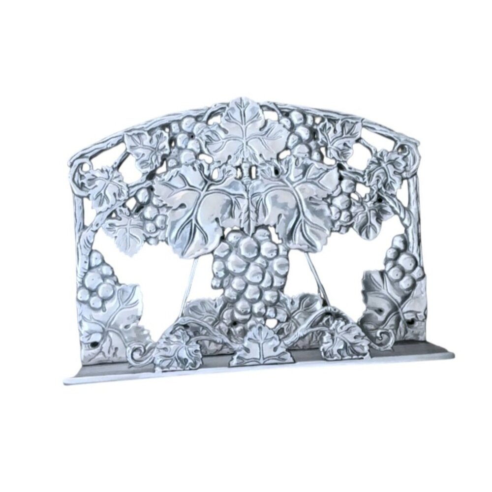 Arthur Court Grape Vine Aluminum Cookbook Holder Stand